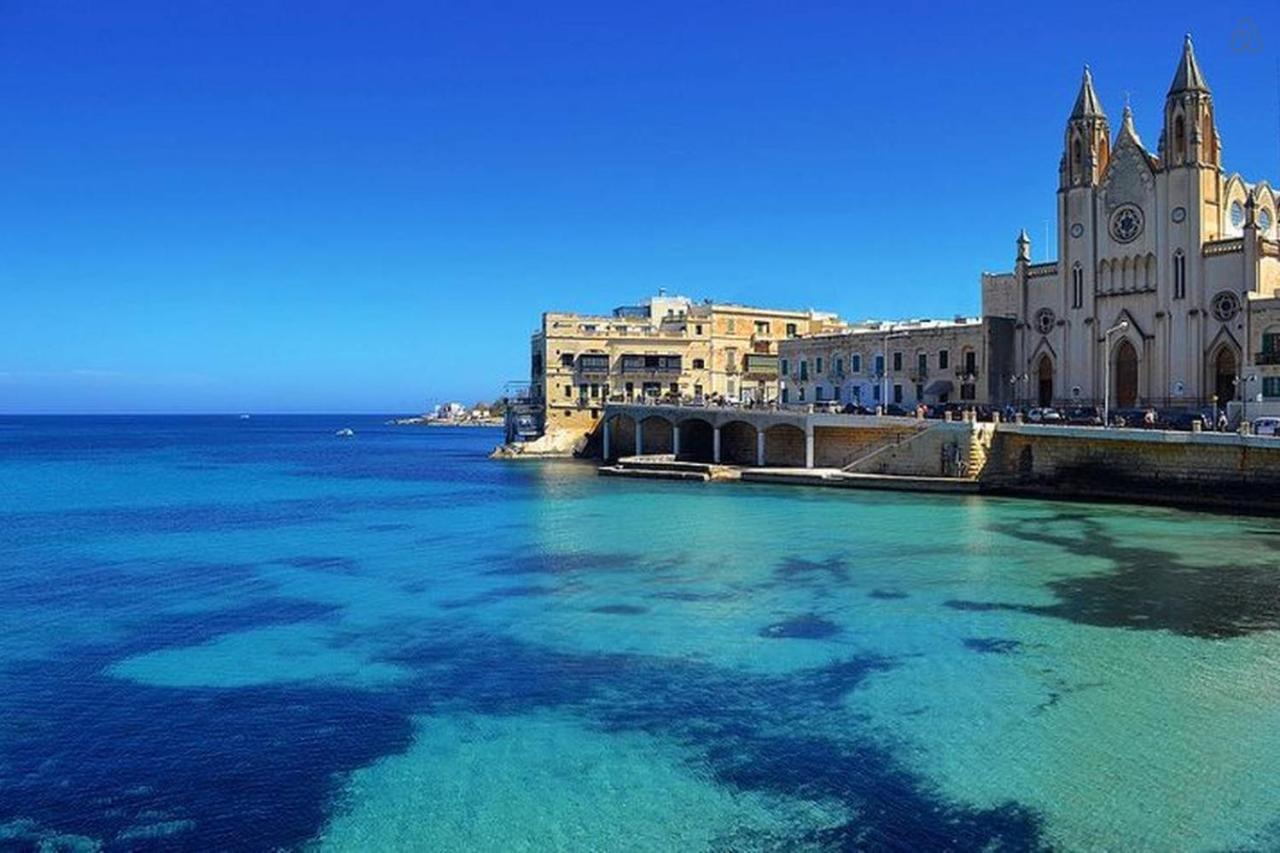 Marvellous Apartment With Valletta And Harbour Views Sliema Exterior foto